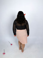 Pink Milk Cover Up