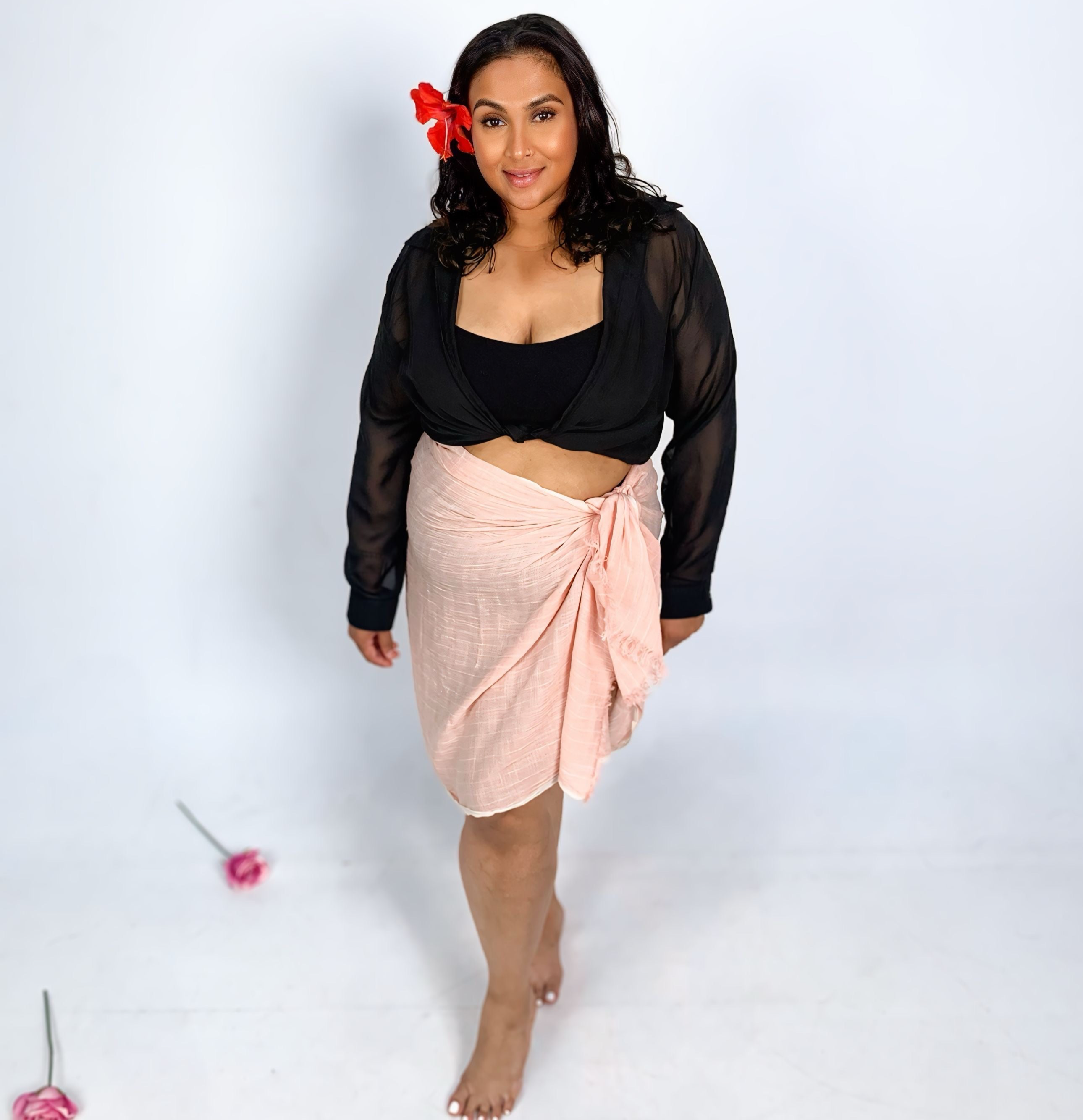 Pink Milk Cover Up