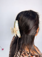 Pearly star Hair Claw Clip